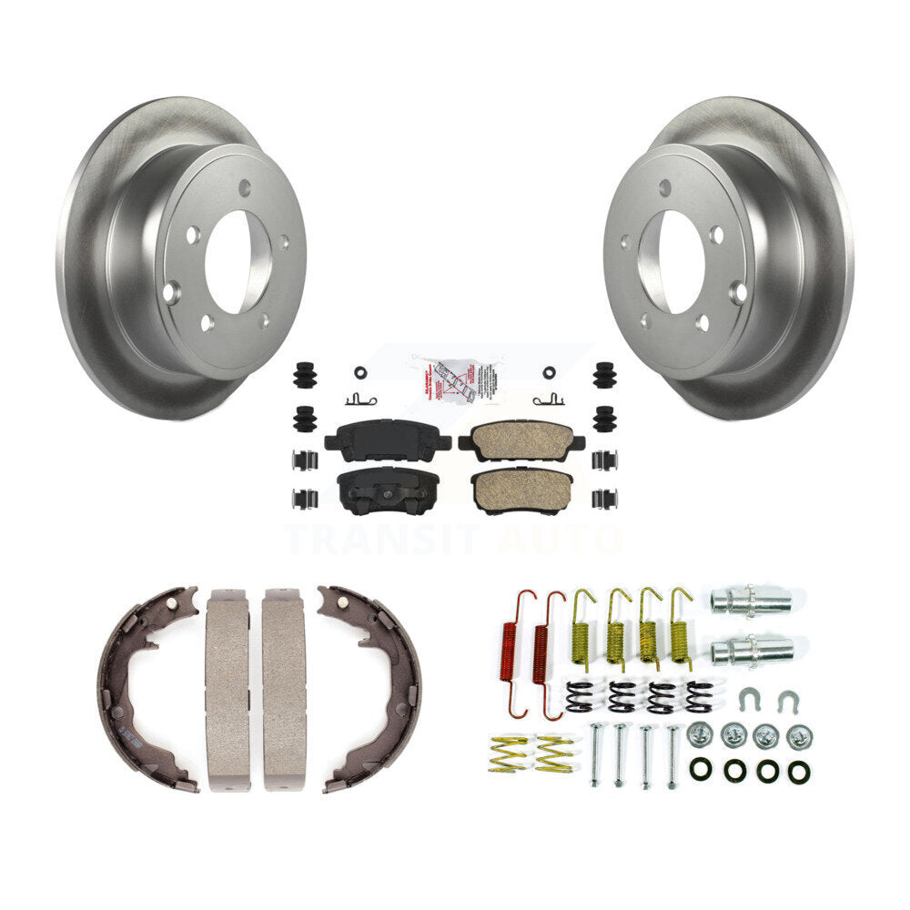 Transit Auto KGA-107222 Disc Brake Kit for 2007-2017 Jeep Compass, Jeep Patriot and More - Rear