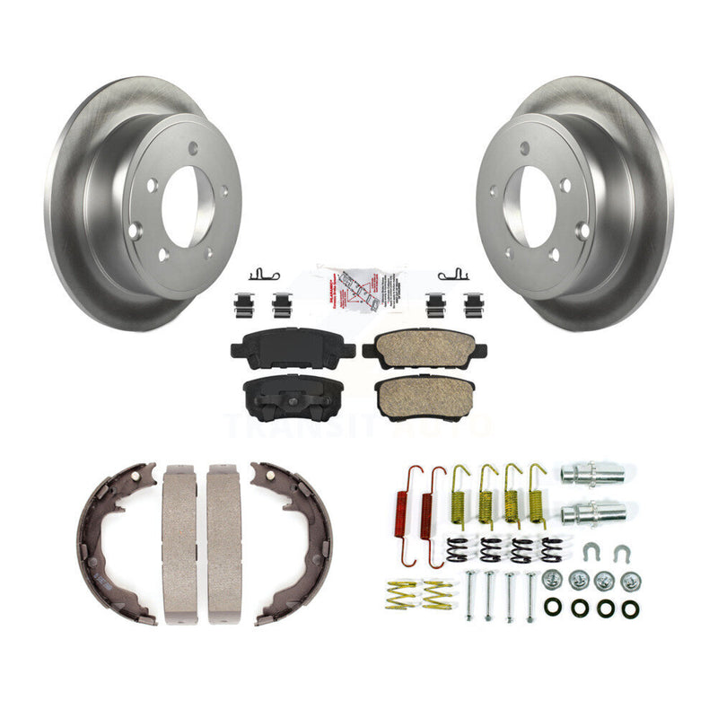 Transit Auto KGA-107223 Disc Brake Kit for 2007-2017 Jeep Compass, Jeep Patriot and More - Rear