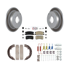 Transit Auto KGA-107233 Disc Brake Kit for 2007-2011 Mitsubishi Outlander - Rear