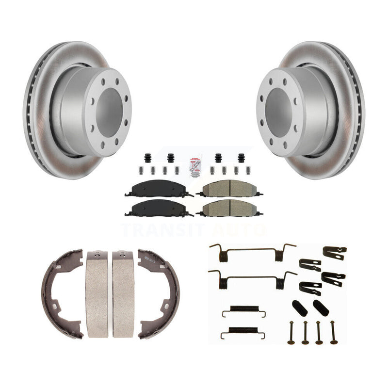 Transit Auto KGA-107234 Disc Brake Kit for 2009-2018 Ram 2500, Ram 3500 and More - Rear