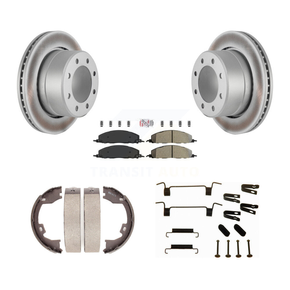 Transit Auto KGA-107235 Disc Brake Kit for 2009-2018 Ram 2500, Ram 3500 and More - Rear