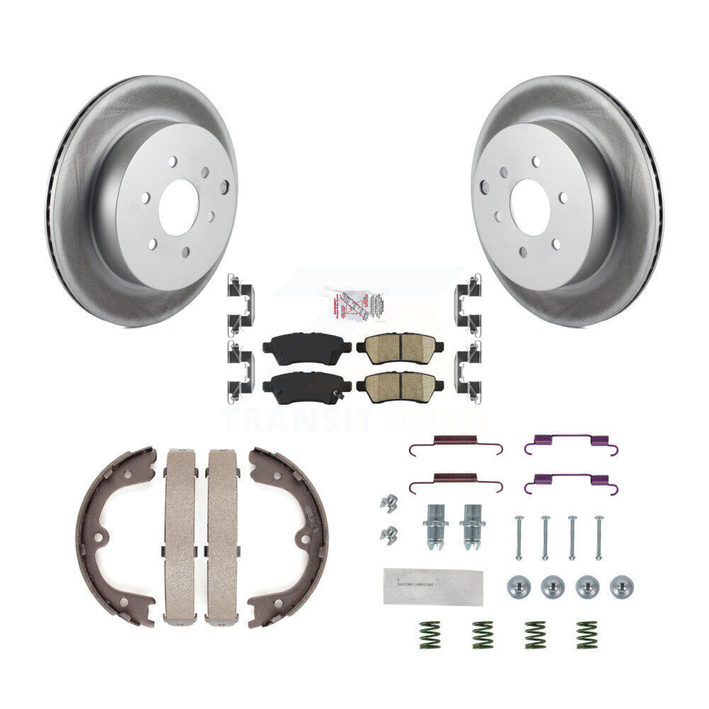 Transit Auto KGA-107236 Disc Brake Kit for 2005-2012 Nissan Pathfinder - Rear