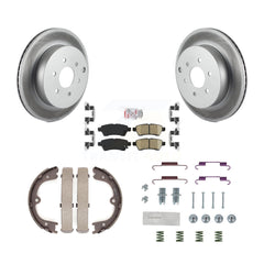 Transit Auto KGA-107236 Disc Brake Kit for 2005-2012 Nissan Pathfinder - Rear