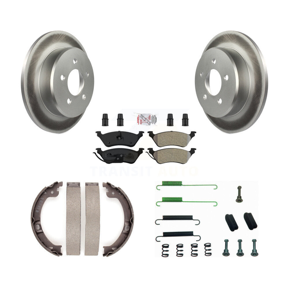 Transit Auto KGA-107239 Disc Brake Kit for 2001-2007 Chrysler Voyager, Chrysler Town & Country and More - Rear