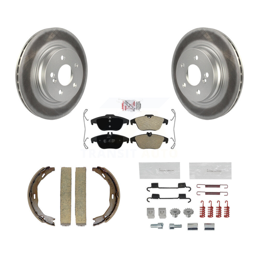 Transit Auto KGA-107242 Disc Brake Kit for 2008-2016 Mercedes-Benz C300, Mercedes-Benz E550 and More - Rear