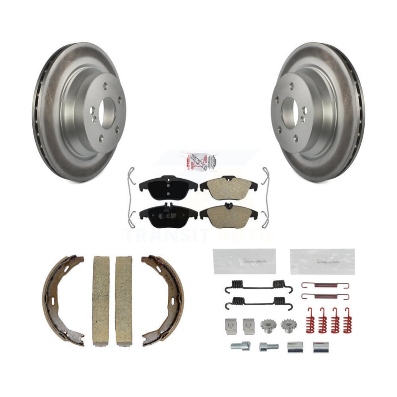 Transit Auto KGA-107243 Disc Brake Kit for 2010-2015 Mercedes-Benz E400, Mercedes-Benz E350 - Rear