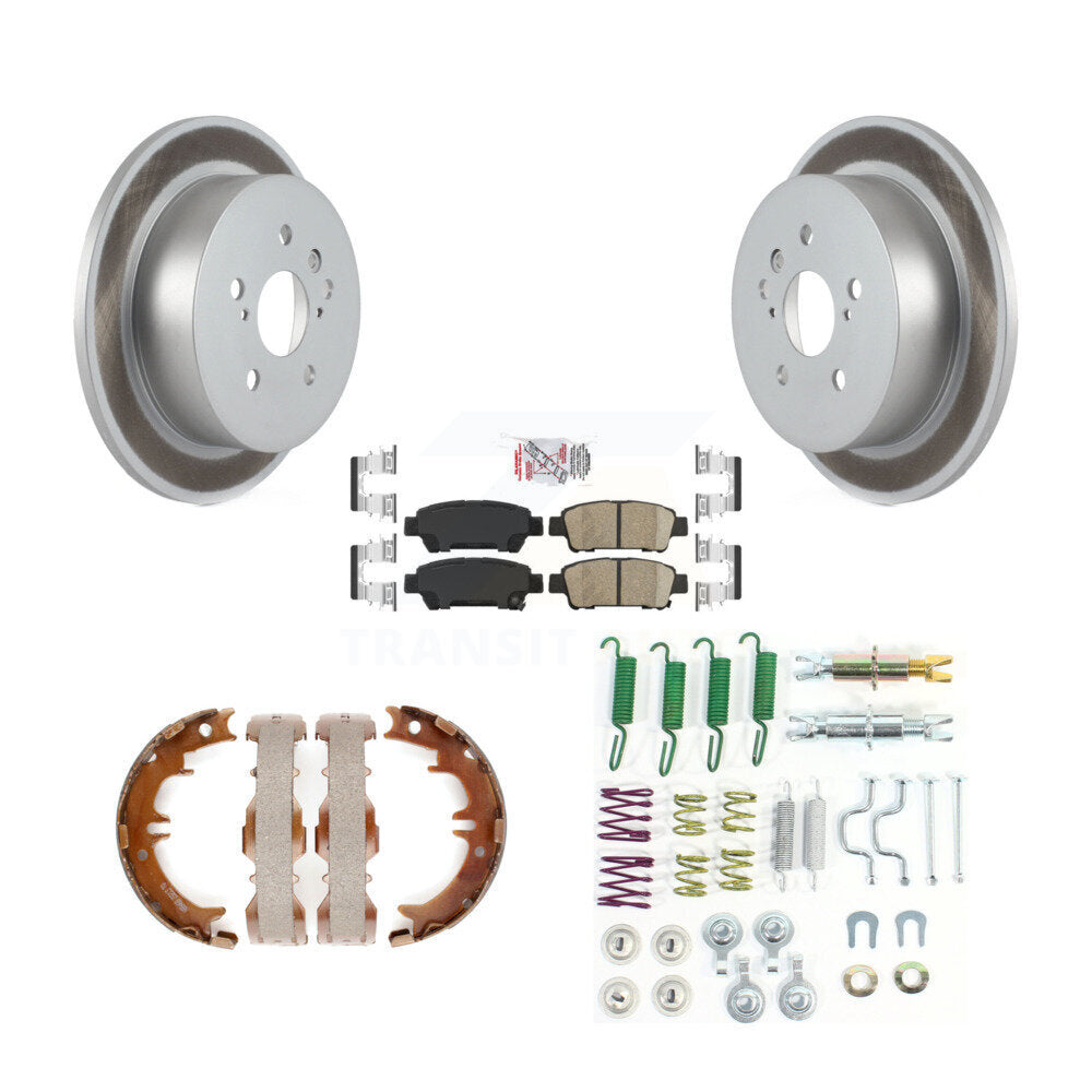 Transit Auto KGA-107245 Disc Brake Kit for 2004-2010 Toyota Sienna - Rear