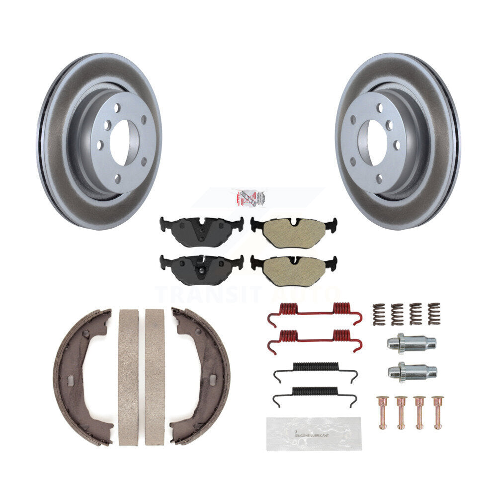 Transit Auto KGA-107246 Disc Brake Kit for 2000-2006 BMW 325Ci, BMW 325i, BMW 328i - Rear