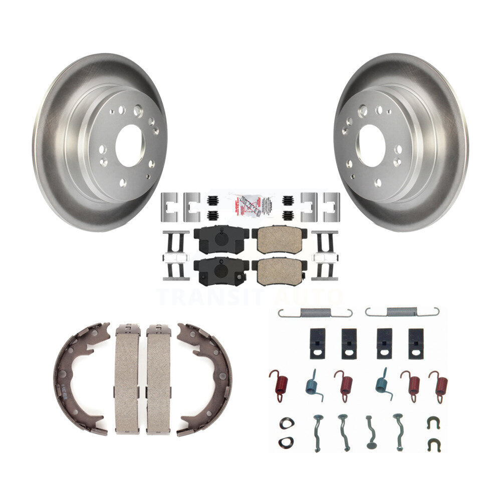 Transit Auto KGA-107247 Disc Brake Kit for 1999-2011 Honda Element, Acura TL - Rear