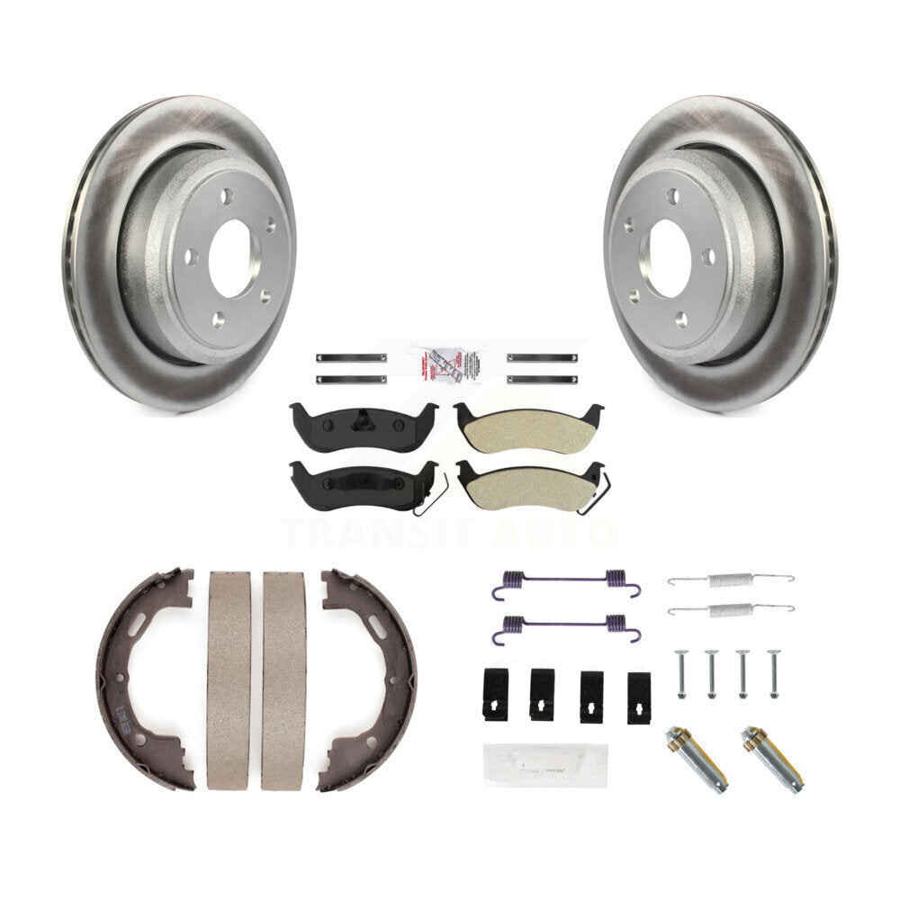 Transit Auto KGA-107250 Disc Brake Kit for 2010-2011 Ford Ranger - Rear