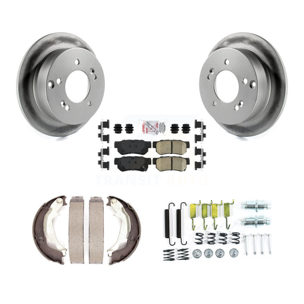 Transit Auto KGA-107251 Disc Brake Kit for 2001-2006 Kia Optima, Hyundai Sonata and More - Rear