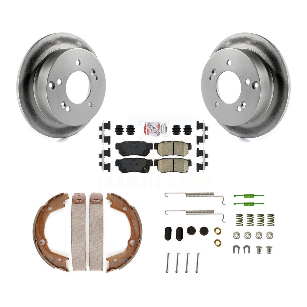 Transit Auto KGA-107257 Disc Brake Kit for 2006-2008 Hyundai Sonata - Rear