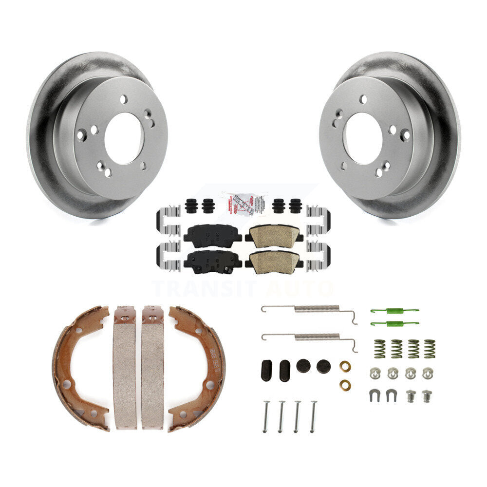 Transit Auto KGA-107264 Disc Brake Kit for 2008-2010 Hyundai Sonata - Rear