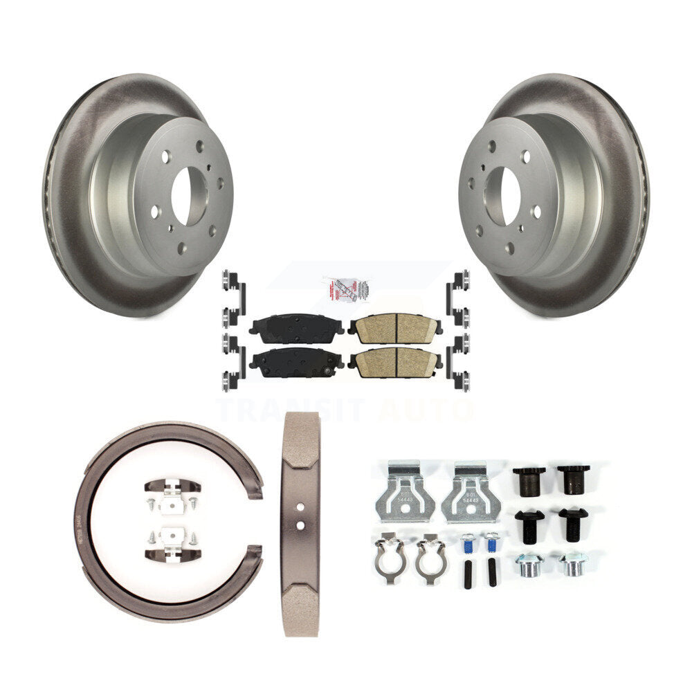 Transit Auto KGA-107268 Disc Brake Kit for 2007-2014 Chevrolet Silverado 1500, GMC Sierra 1500 and More - Rear