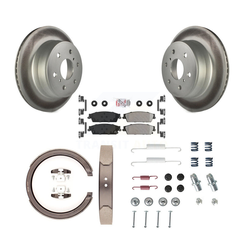 Transit Auto KGA-107269 Disc Brake Kit for 2013 Chevrolet Silverado 1500, GMC Sierra 1500 - Rear