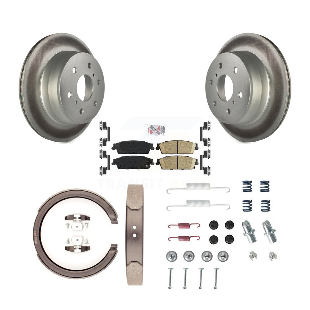 Transit Auto KGA-107270 Disc Brake Kit for 2013 Chevrolet Silverado 1500, GMC Sierra 1500 - Rear