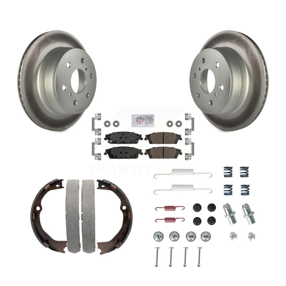 Transit Auto KGA-107271 Disc Brake Kit for 2014-2020 Chevrolet Suburban, GMC Yukon XL and More - Rear
