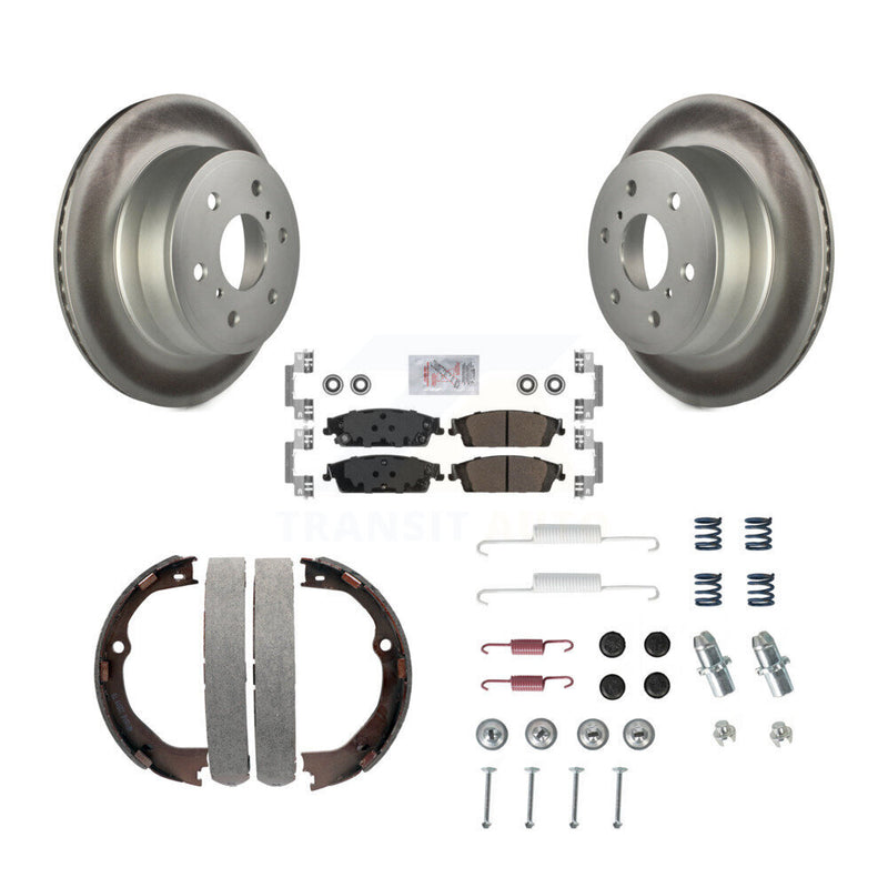 Transit Auto KGA-107271 Disc Brake Kit for 2014-2020 Chevrolet Suburban, GMC Yukon XL and More - Rear