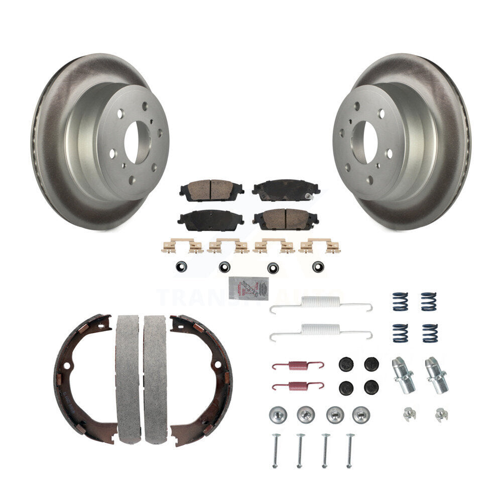 Transit Auto KGA-107272 Disc Brake Kit for 2014-2020 Chevrolet Suburban, GMC Yukon XL and More - Rear