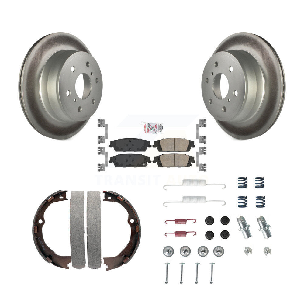 Transit Auto KGA-107273 Disc Brake Kit for 2014-2020 Chevrolet Suburban, GMC Yukon XL and More - Rear