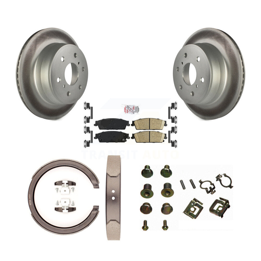 Transit Auto KGA-107278 Disc Brake Kit for 2007-2009 Chevrolet Silverado 1500, GMC Sierra 1500 - Rear