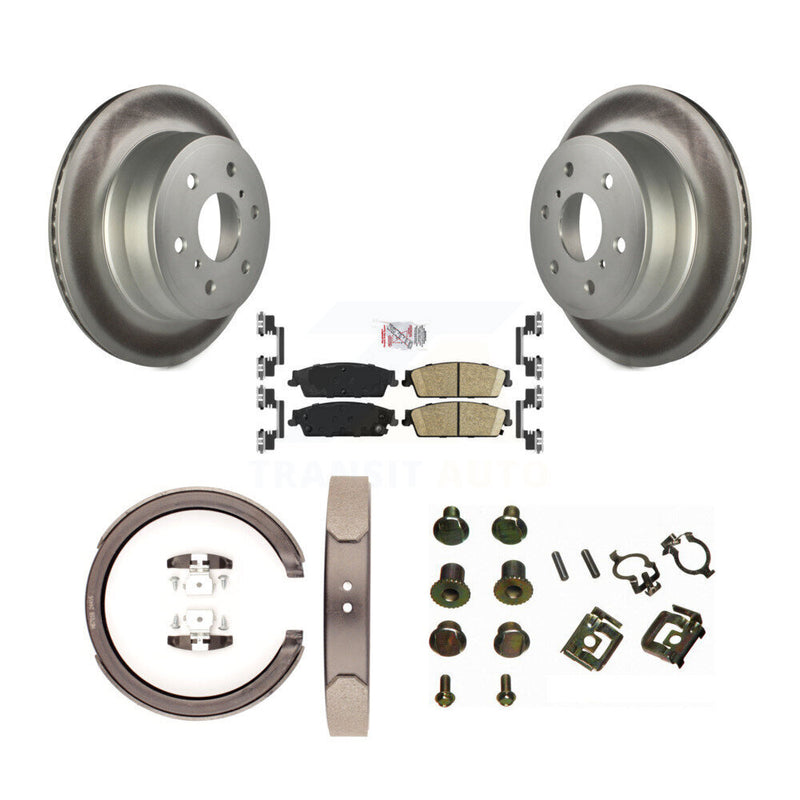 Transit Auto KGA-107278 Disc Brake Kit for 2007-2009 Chevrolet Silverado 1500, GMC Sierra 1500 - Rear