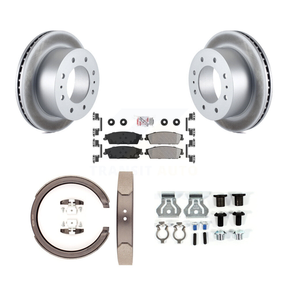 Transit Auto KGA-107279 Disc Brake Kit for 2011 Chevrolet Silverado 1500 - Rear