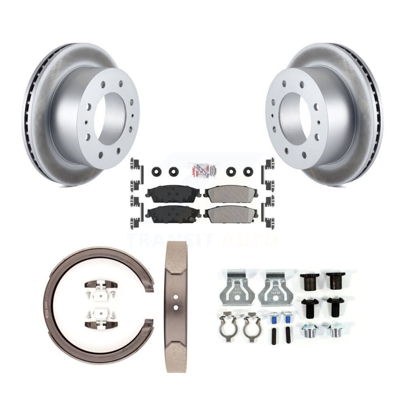 Transit Auto KGA-107279 Disc Brake Kit for 2011 Chevrolet Silverado 1500 - Rear