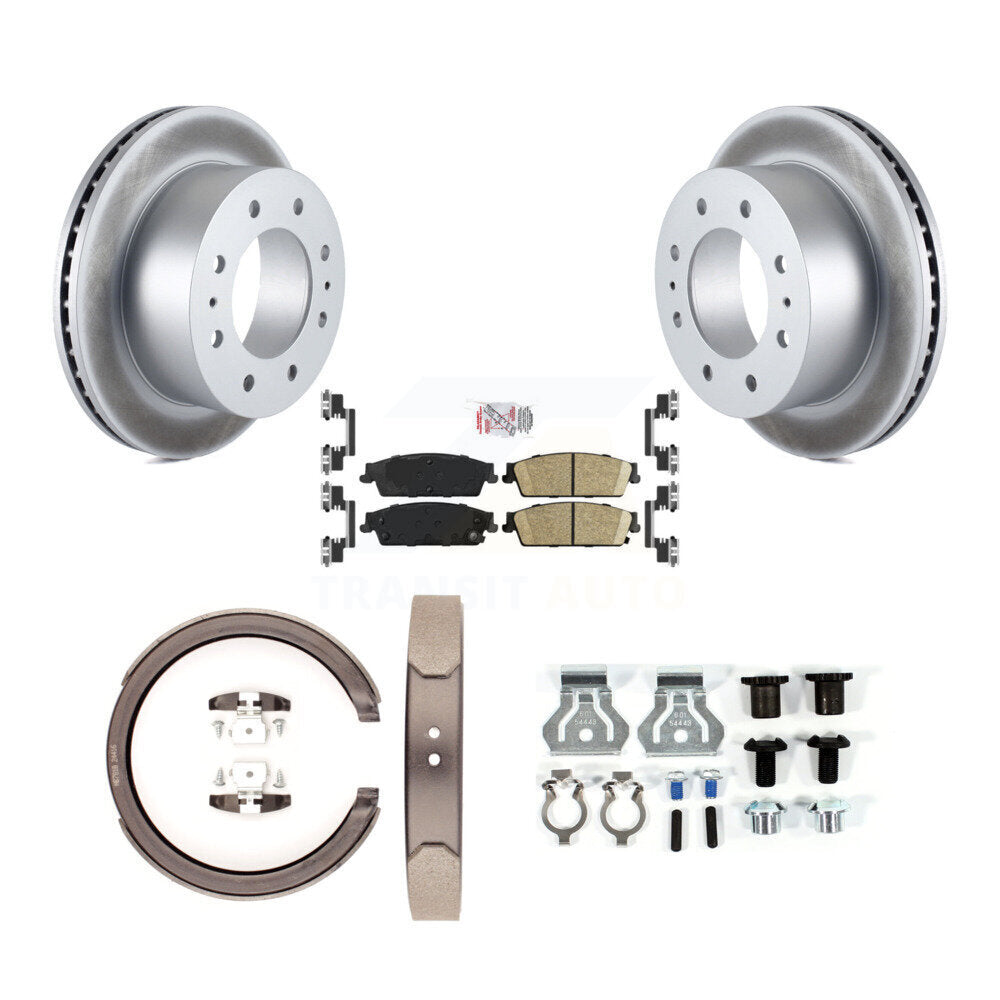 Transit Auto KGA-107280 Disc Brake Kit for 2011 Chevrolet Silverado 1500 - Rear