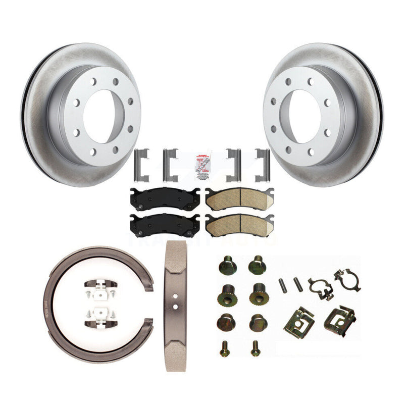 Transit Auto KGA-107283 Disc Brake Kit for 2003-2006 Chevrolet Silverado 1500 HD, GMC Sierra 1500 HD, GMC Sierra 2500 - Rear