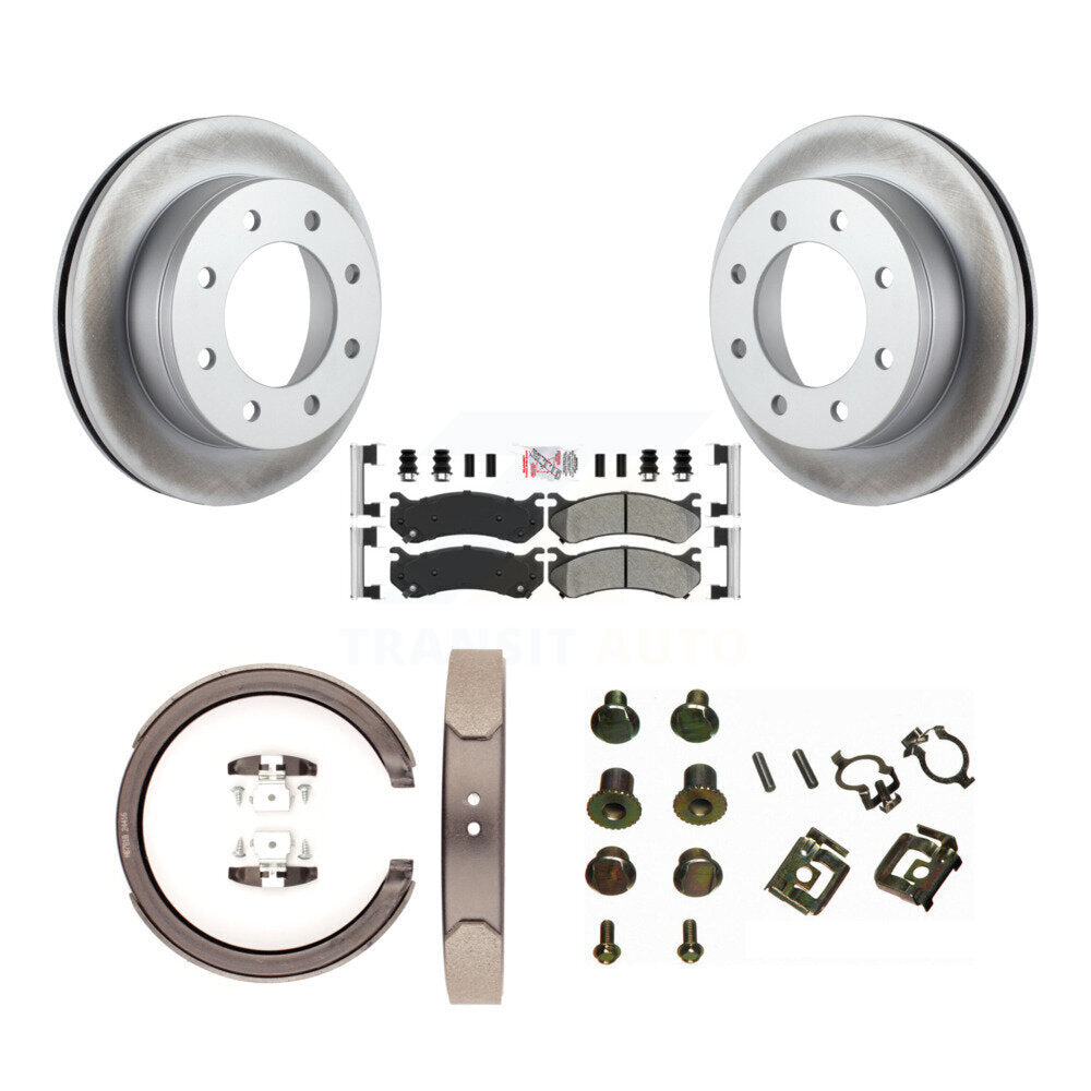 Transit Auto KGA-107284 Disc Brake Kit for 2003-2006 Chevrolet Silverado 1500 HD, GMC Sierra 1500 HD, GMC Sierra 2500 - Rear