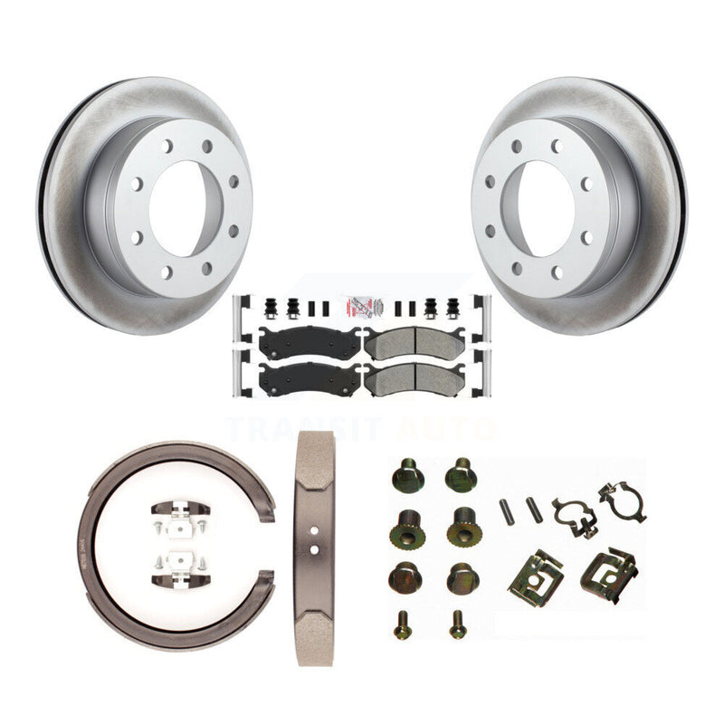Transit Auto KGA-107284 Disc Brake Kit for 2003-2006 Chevrolet Silverado 1500 HD, GMC Sierra 1500 HD, GMC Sierra 2500 - Rear