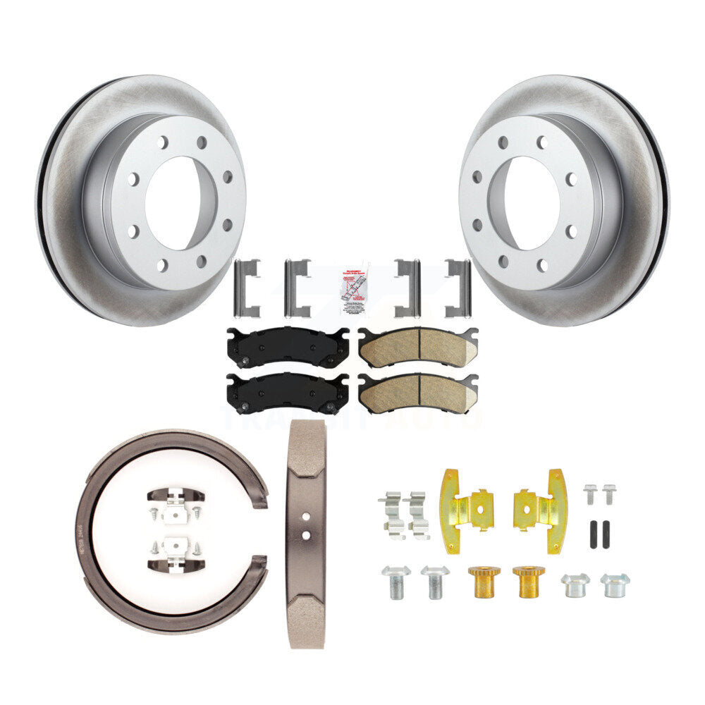 Transit Auto KGA-107285 Disc Brake Kit for 2001-2003 GMC Yukon XL 2500, Chevrolet Silverado 1500 HD, GMC Sierra 1500 HD - Rear