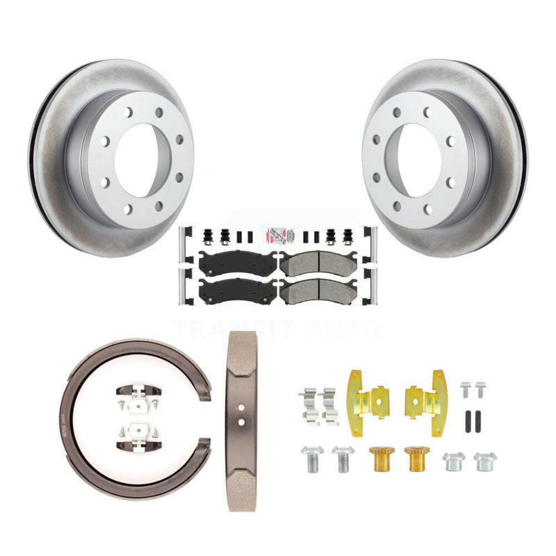 Transit Auto KGA-107286 Disc Brake Kit for 2001-2003 GMC Yukon XL 2500, Chevrolet Silverado 1500 HD, GMC Sierra 1500 HD - Rear