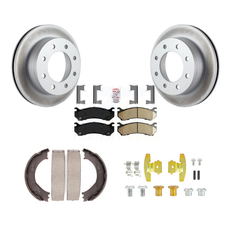 Transit Auto KGA-107287 Disc Brake Kit for 2001-2005 Chevrolet Suburban 2500, GMC Yukon XL 2500 and More - Rear