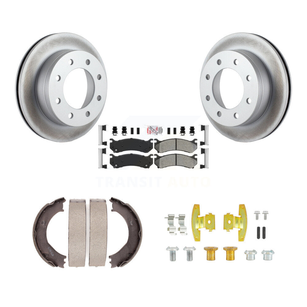 Transit Auto KGA-107288 Disc Brake Kit for 2001-2005 Chevrolet Suburban 2500, GMC Yukon XL 2500 and More - Rear