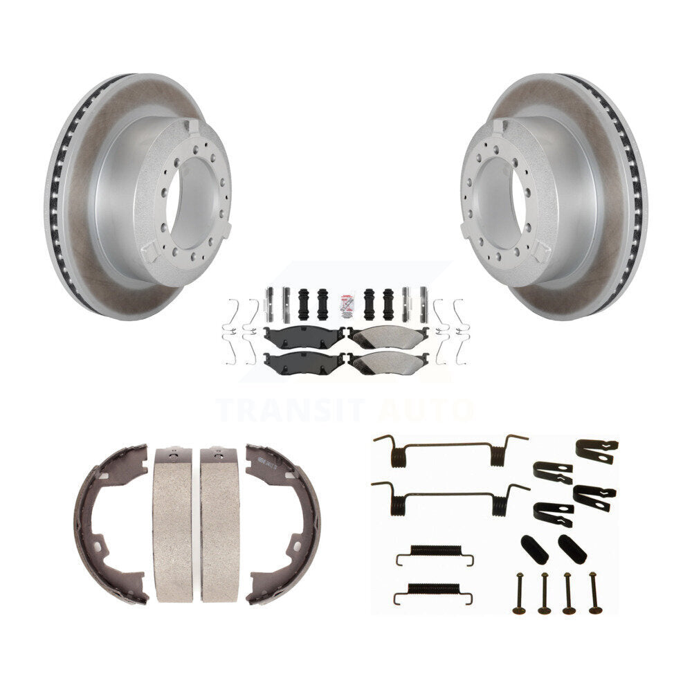 Transit Auto KGA-107292 Disc Brake Kit for 2005-2016 IC Corporation AC Commercial Bus, Ford F-450 Super Duty - Rear