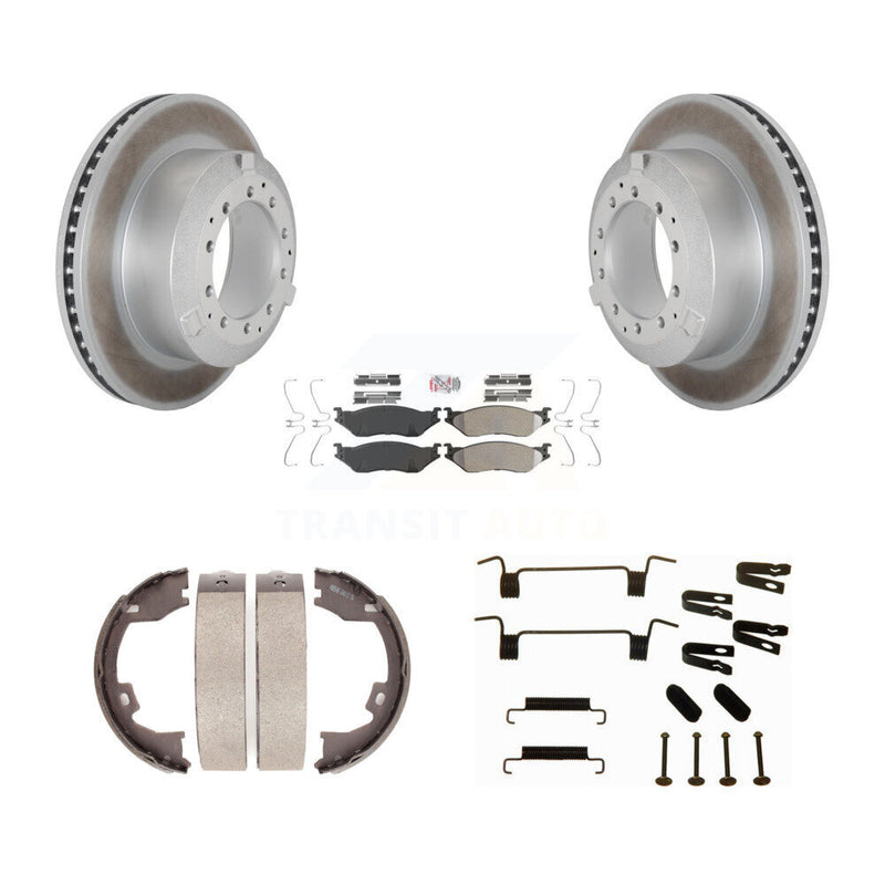 Transit Auto KGA-107293 Disc Brake Kit for 2005-2016 IC Corporation AC Commercial Bus, Ford F-450 Super Duty - Rear
