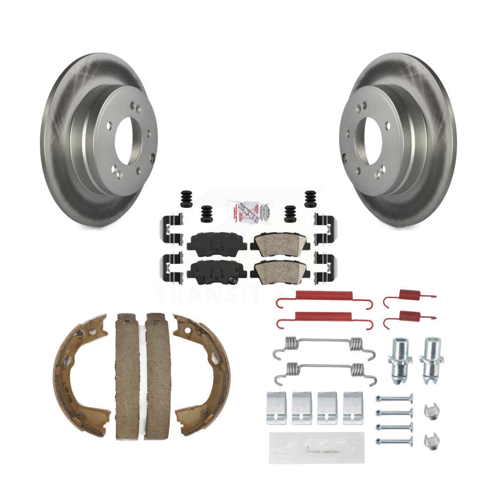 Transit Auto KGA-107294 Disc Brake Kit for 2011-2017 Hyundai Azera, Hyundai Sonata, Kia Optima - Rear