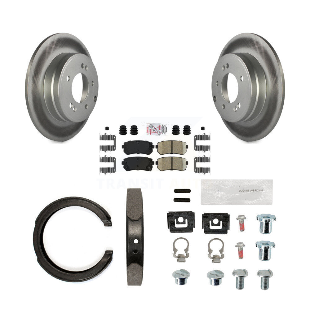 Transit Auto KGA-107298 Disc Brake Kit for 2014-2017 Hyundai Tucson, Hyundai Sonata, Kia Cadenza - Rear