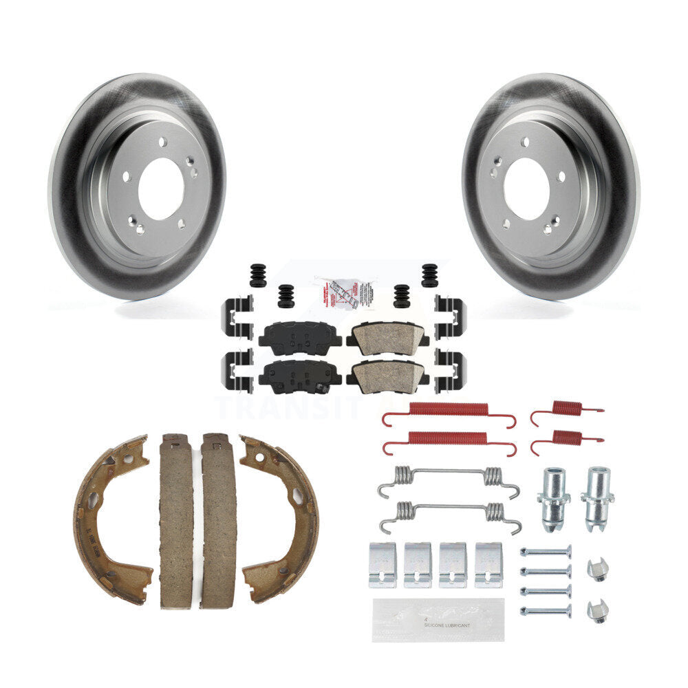 Transit Auto KGA-107300 Disc Brake Kit for 2015-2017 Hyundai Azera, Hyundai Sonata - Rear