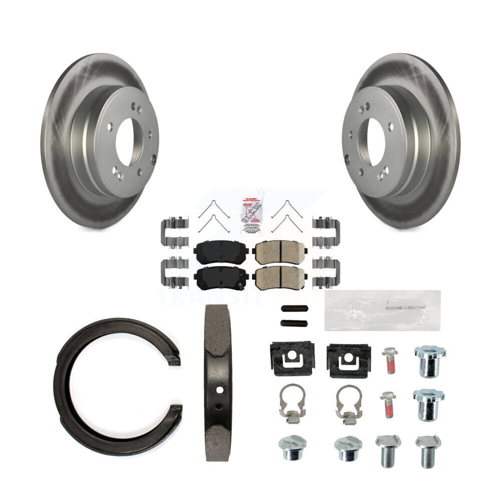 Transit Auto KGA-107302 Disc Brake Kit for 2016-2020 Kia Optima - Rear