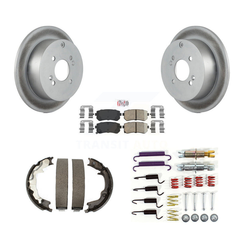 Transit Auto KGA-107306 Disc Brake Kit for 2006-2007 Hyundai Accent, Kia Rio, Kia Rio5 - Rear