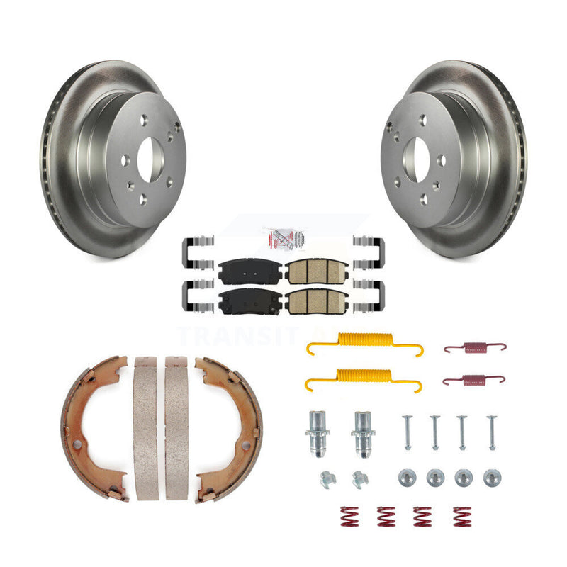 Transit Auto KGA-107308 Disc Brake Kit for 2012-2017 Chevrolet Equinox, GMC Terrain - Rear