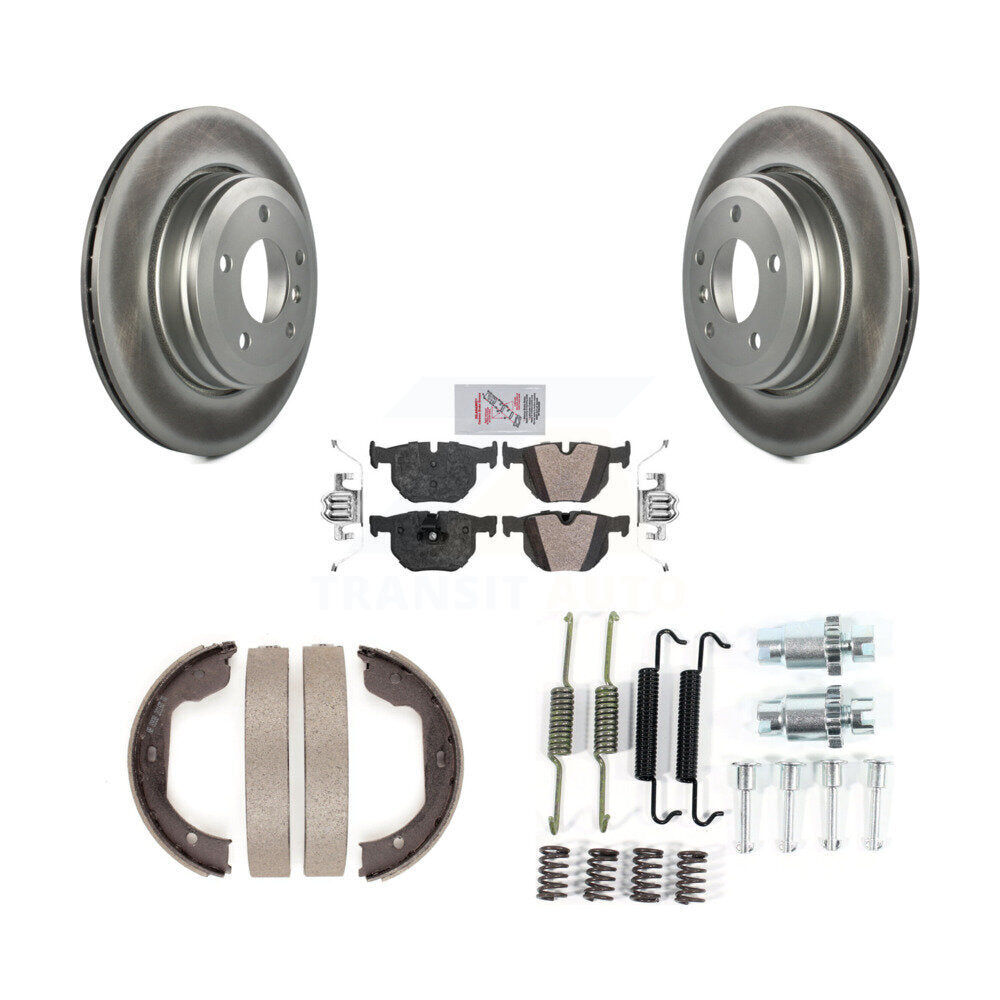 Transit Auto KGA-107311 Disc Brake Kit for 2004-2009 BMW 528i, BMW 525i, BMW 530i - Rear