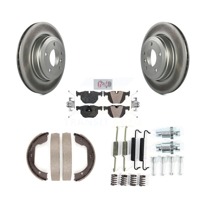 Transit Auto KGA-107311 Disc Brake Kit for 2004-2009 BMW 528i, BMW 525i, BMW 530i - Rear