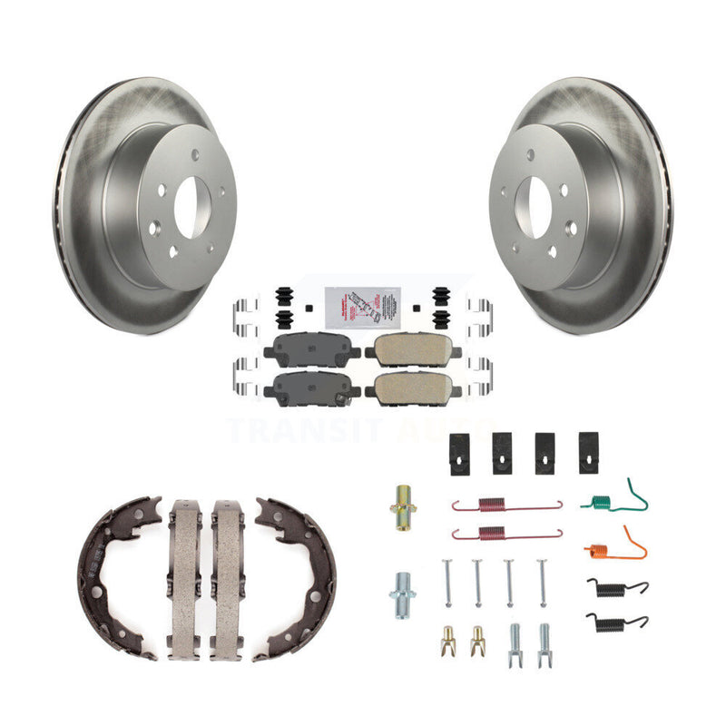 Transit Auto KGA-107314 Disc Brake Kit for 2008-2022 Nissan LEAF, Nissan Juke and More - Rear