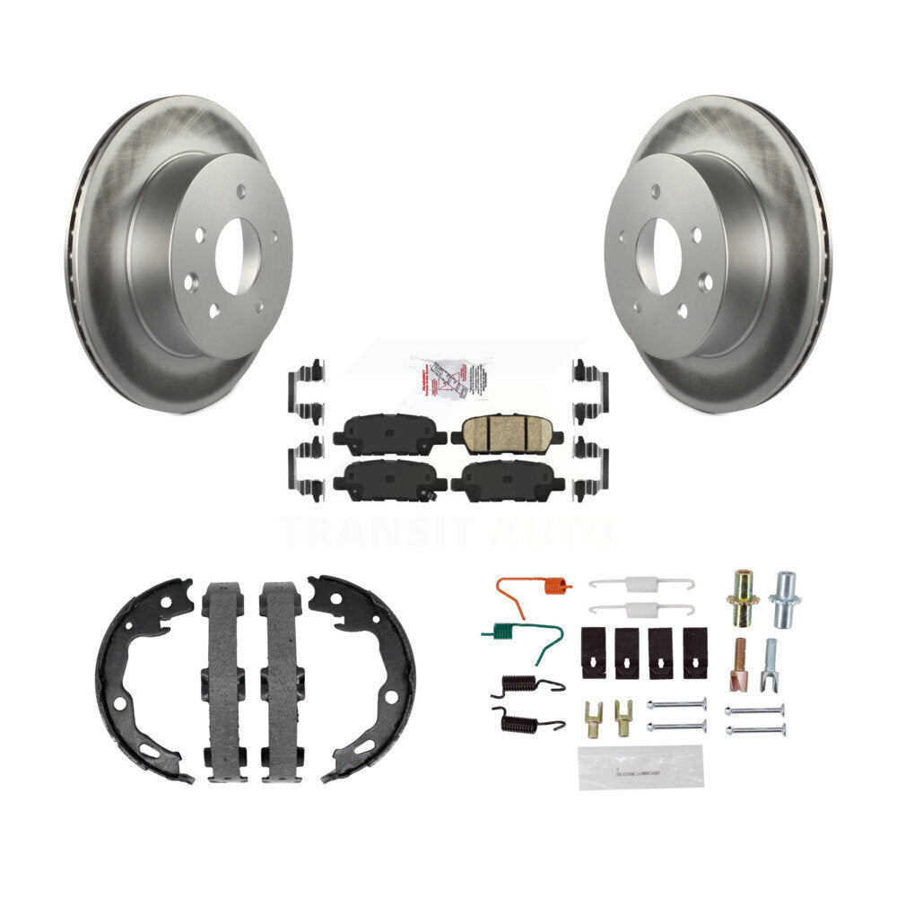 Transit Auto KGA-107315 Disc Brake Kit for 2014-2019 Nissan Rogue - Rear