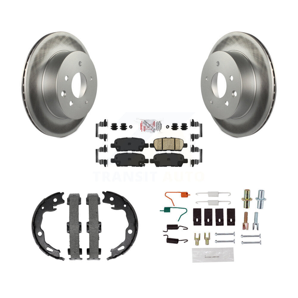Transit Auto KGA-107316 Disc Brake Kit for 2014-2019 Nissan Rogue - Rear