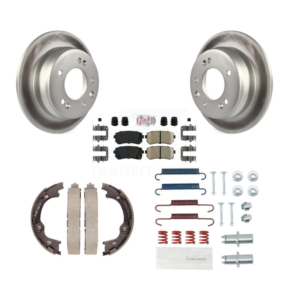 Transit Auto KGA-107325 Disc Brake Kit for 2010-2015 Hyundai Tucson - Rear